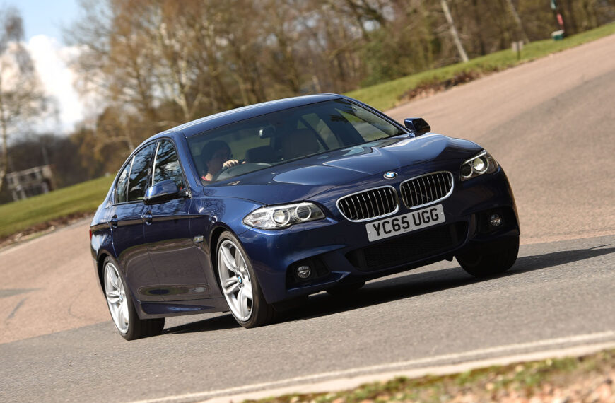 Efficiently drive the BMW 5 Series for high miles per gallon.