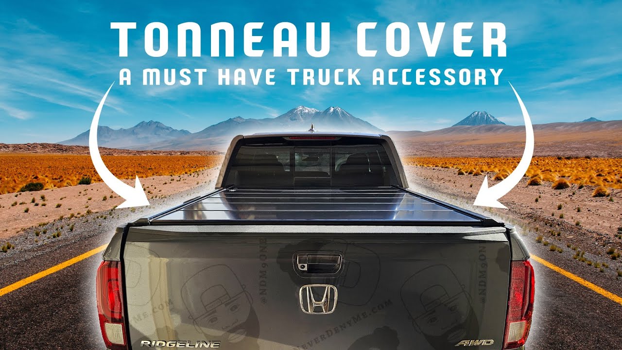 Enhance your Honda Ridgeline with a sleek tonneau cover!
