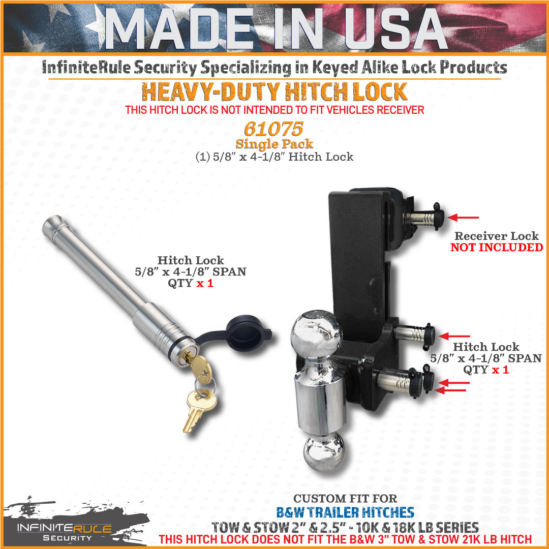 Get a new key for your hitch lock now!