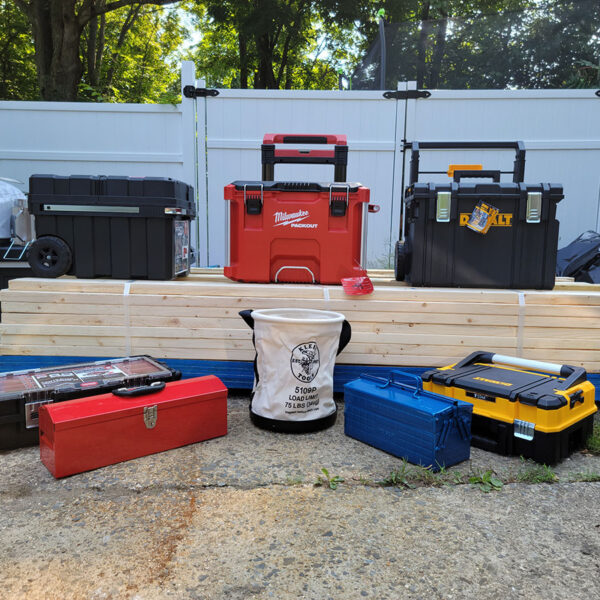 Organize tools in style with a side tool box for your pick up truck.