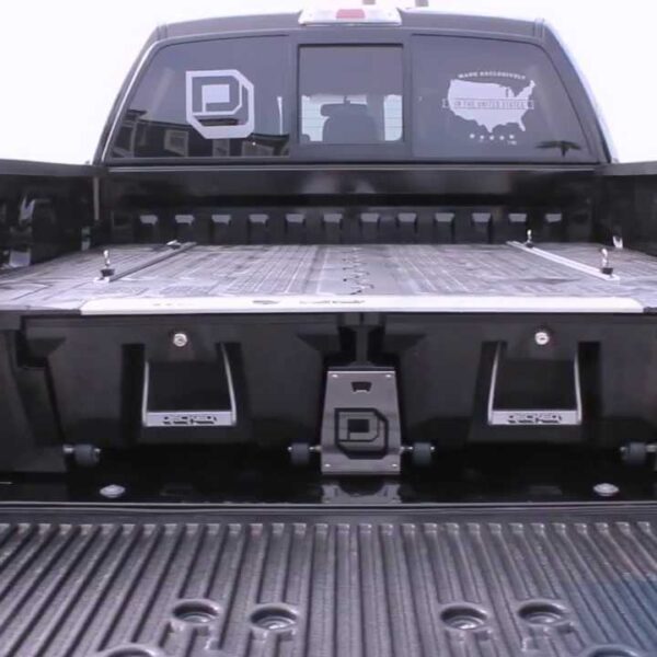 Organize your truck bed with a drawer tool box.