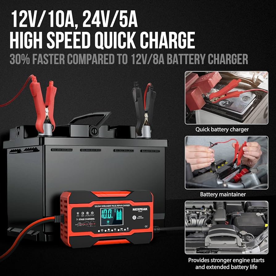Power up your boat with the best battery charger for marine batteries!