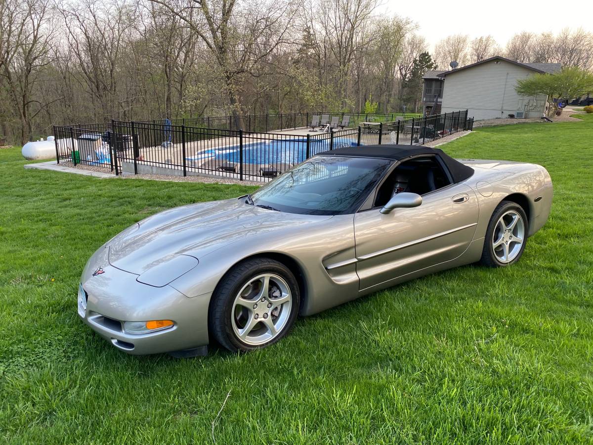 Rev up your style with the sleek Chevy Corvette 2001!