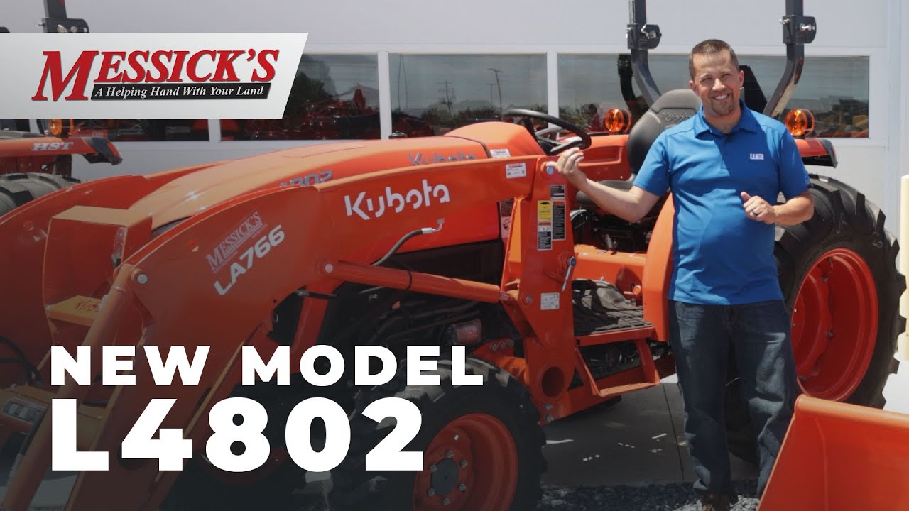 Discover the Power and Performance of the Kubota 4802 Tractor