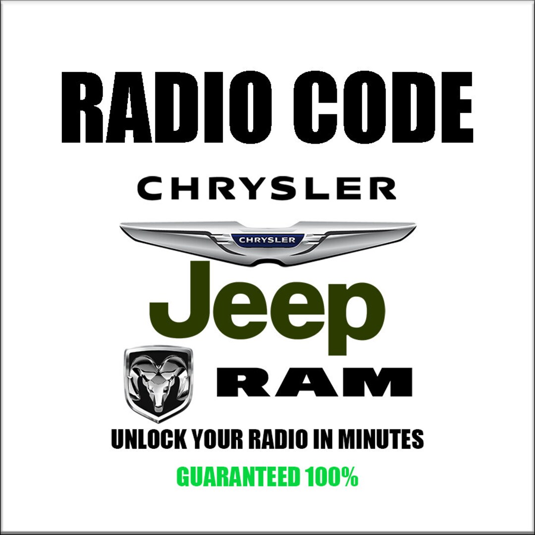 Unlock your Jeep radio with our code generator