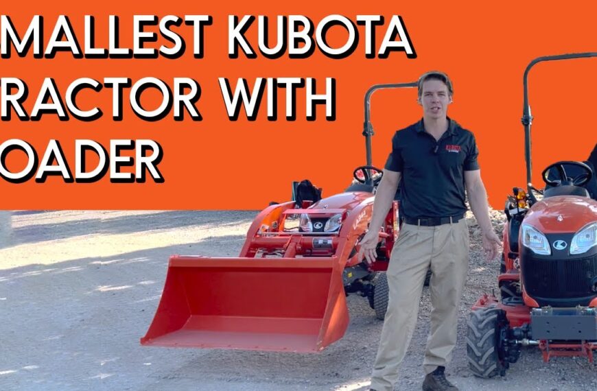 Unveiling the Impressive Lift Capacity of the Kubota B2601 Tractor