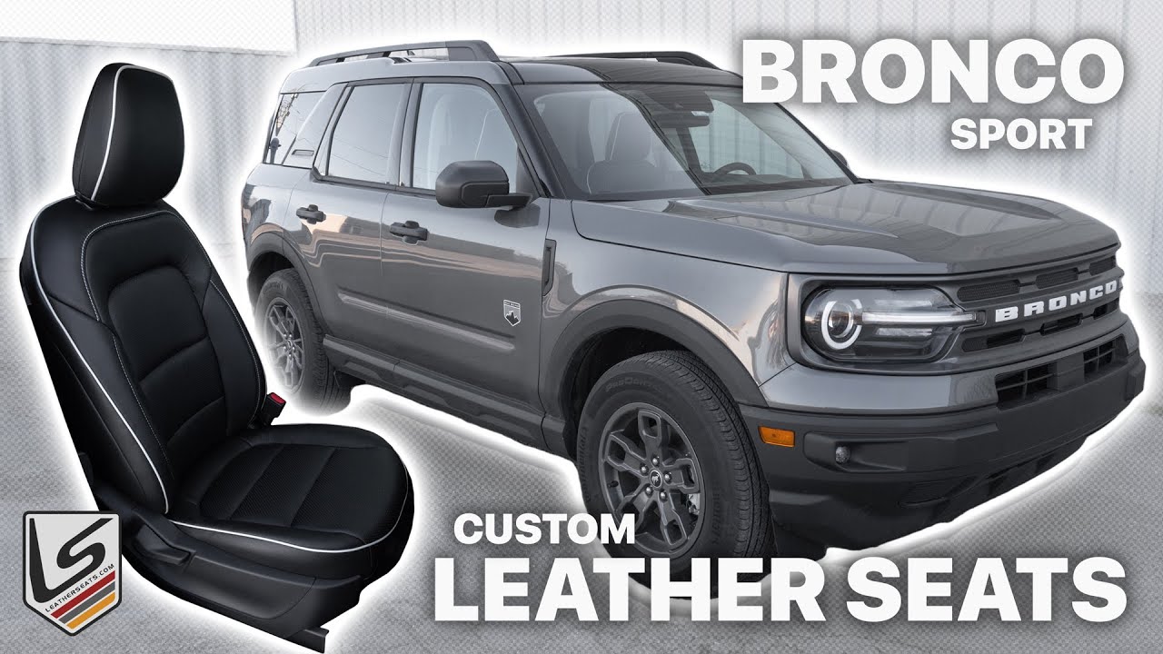 Upgrade your ride with Ford Bronco leather seat covers!
